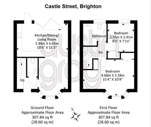 فيلا Castle Street - Central Brighton Townhouse, Up To 8 Guests المظهر الخارجي الصورة